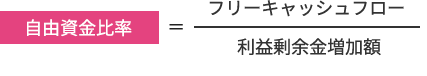 自由資金比率の参考画像